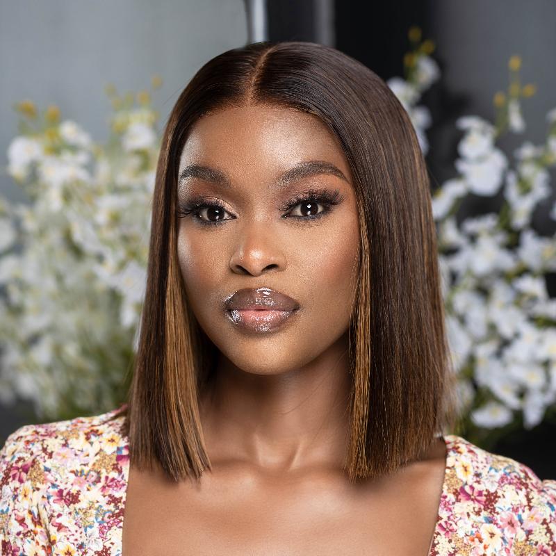 HD Peruvian 2x6 Lace Wig Kimmie Col 230 10 inch