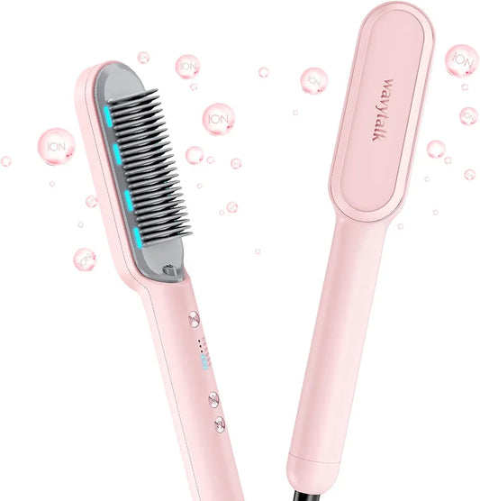 Hair Straightener Brush, Sleek Sweep
