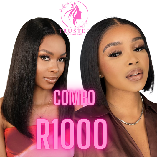 18 inch Brazillian Hair And 10 inch Bob Combo Special