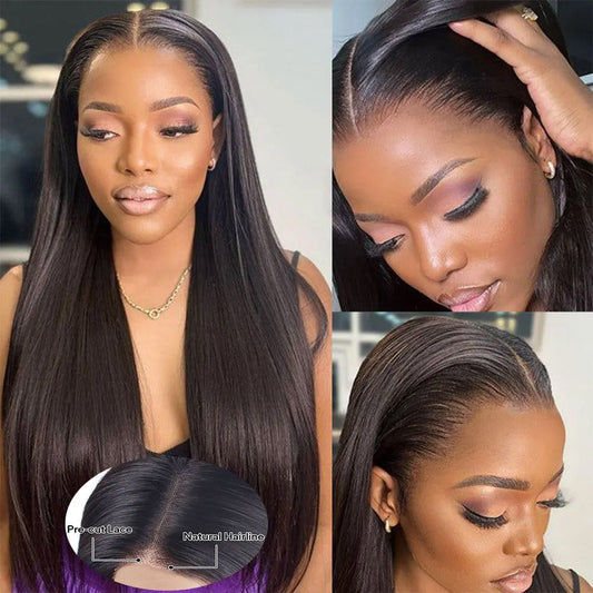 Ear to Ear Lace Front Wigs Hair Pre Plucked Hairline